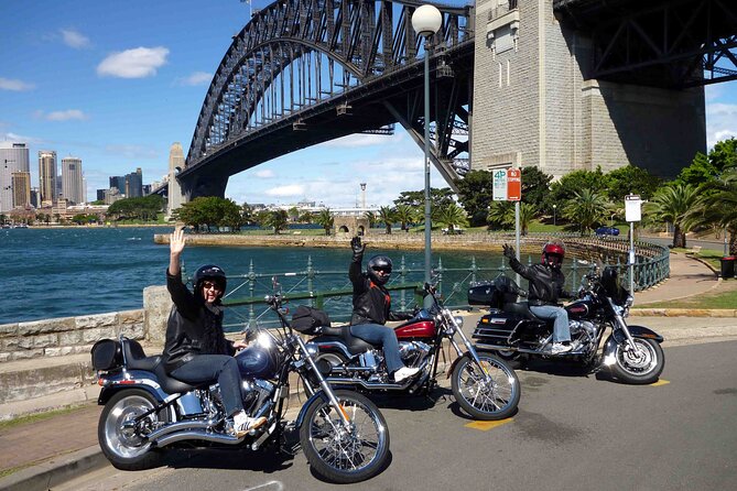 The 3 Bridges Harley Tour – See the Main Iconic Bridges of Sydney on a Harley