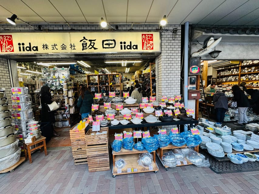 Tokyo : Asakusa Nearby Japanese Tableware Finding Tour - Tour Details