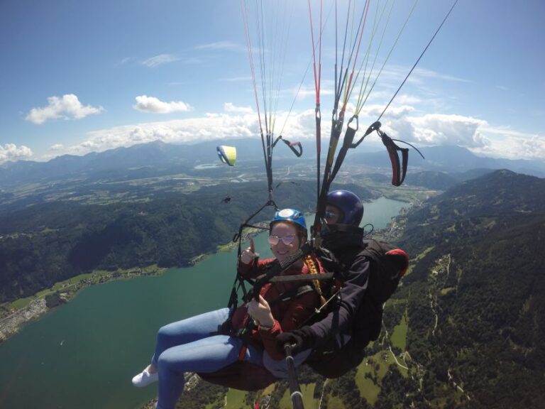 Villach/Ossiachersee: Paragliding ‘Panorama’ Tandem Flight