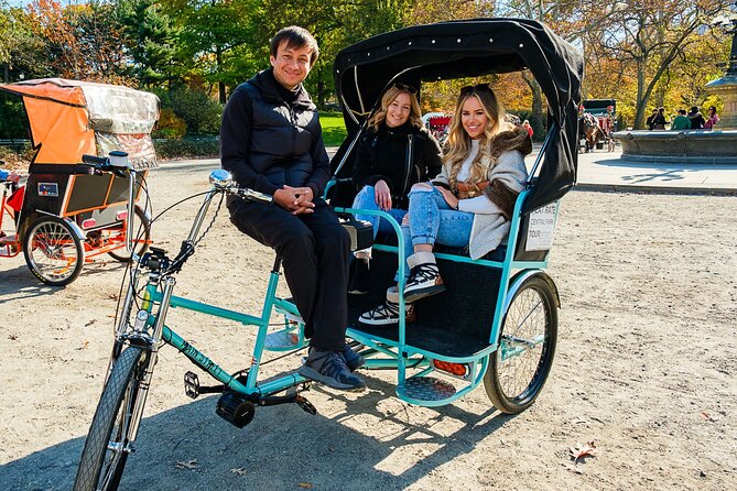 Central Park Private Pedicab Tour (60 Mins) - Tour Information