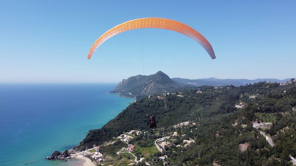 Corfu: Paragliding Tandem Flight Above Pelekas Town - Experience Overview