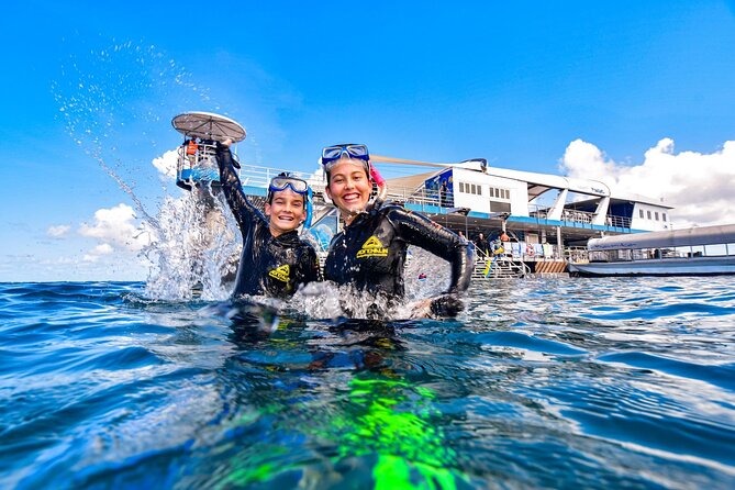 Fly to Moore Reef & Cruise Return - Outer Reef Activity Platform