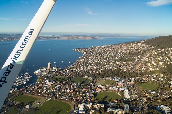 Hobart City Flight Including Mt Wellington and Derwent River - Scenic Flight Itinerary