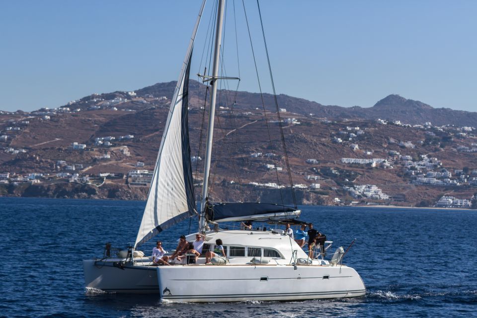 Mykonos: Catamaran Cruise With Meal and Drinks - Cruise Highlights