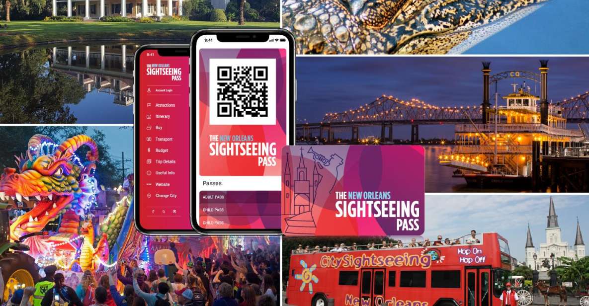 New Orleans: Sightseeing Flex Pass for 25+ Attractions - Pass Features