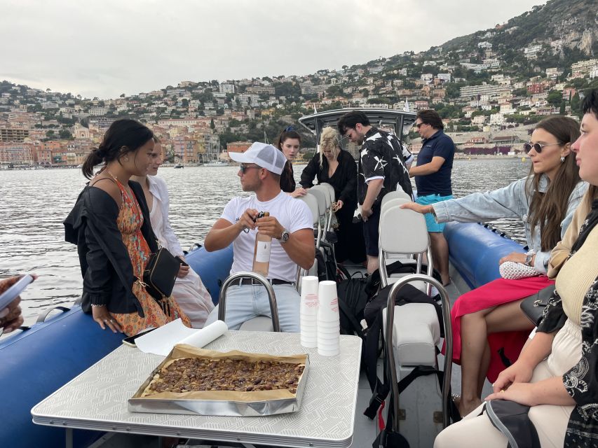 Nice: Sunset Boat Tour With Wine and Local Snacks - Tour Experience