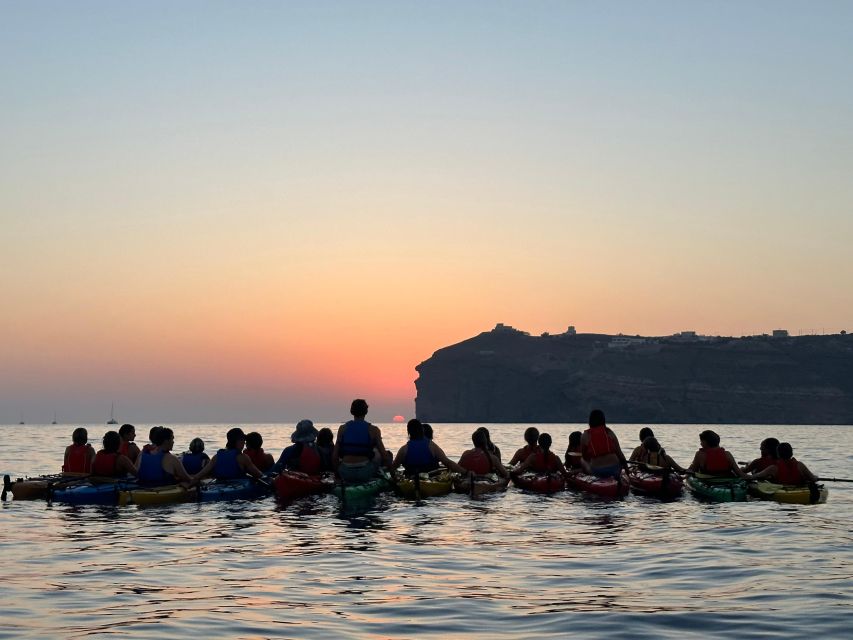 Santorini: South Sea Kayaking Tour With Sea Caves and Picnic - Activity Highlights