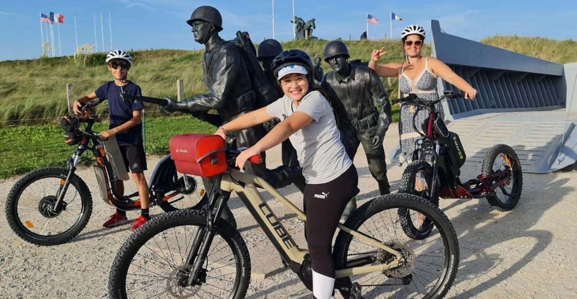 The Landing Beaches of Normandy by E-scooter or E-bike ! - Top Attractions Along the Normandy Coast