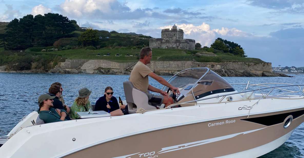 Falmouth Bay, Cornwall: Private Skippered Speed Boat Trip - Inclusions in the Package