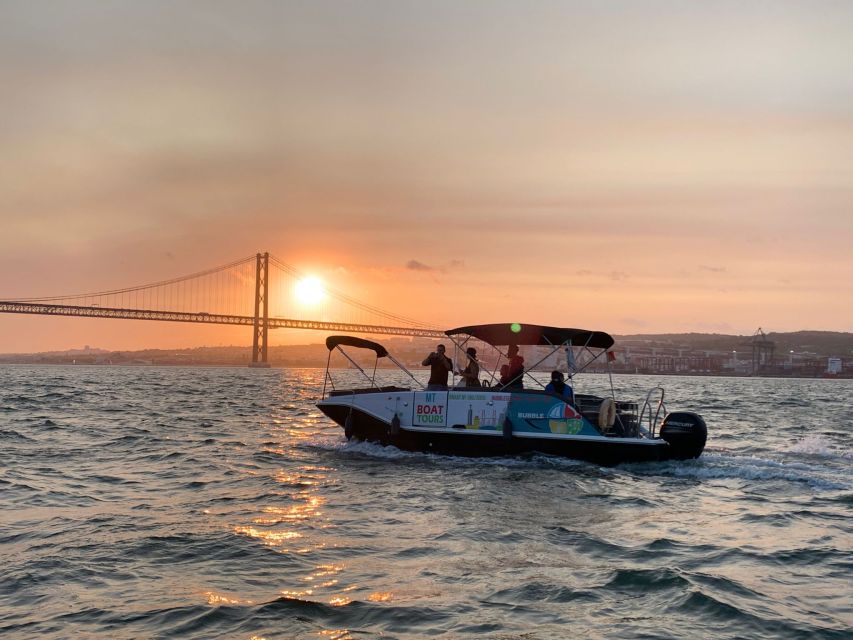 Lisbon: 2-Hour Private Boat Tour With 6 Bottles of Champagne - Accessibility and Safety Measures