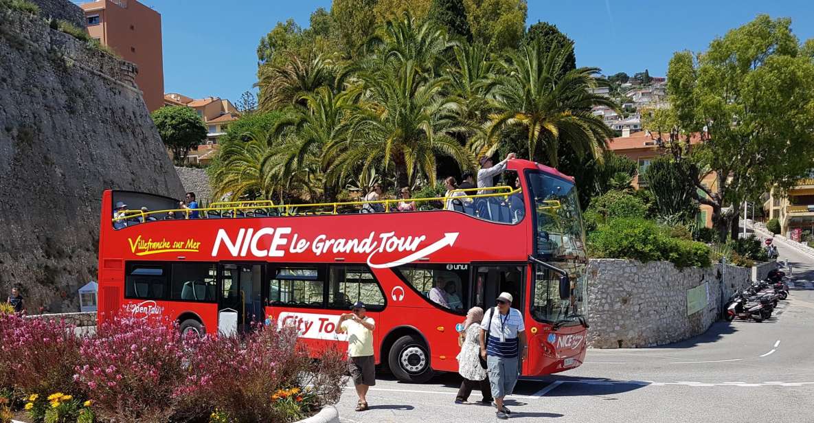 Nice: 1 or 2-Day Hop-On Hop-Off Bus Tour - Itinerary and Bus Stops