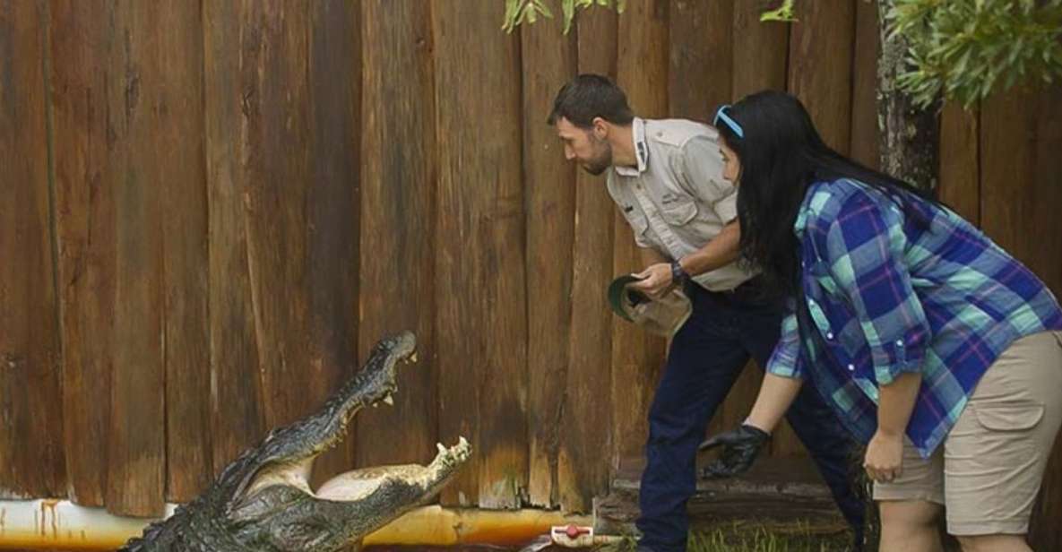 Orlando: Gatorland Interactive Tour With Animal Trainer - Inclusions and Exclusions