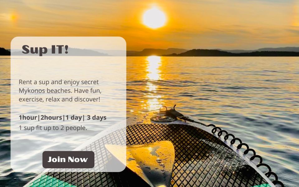 Rent a Sup - Booking and Pricing Details