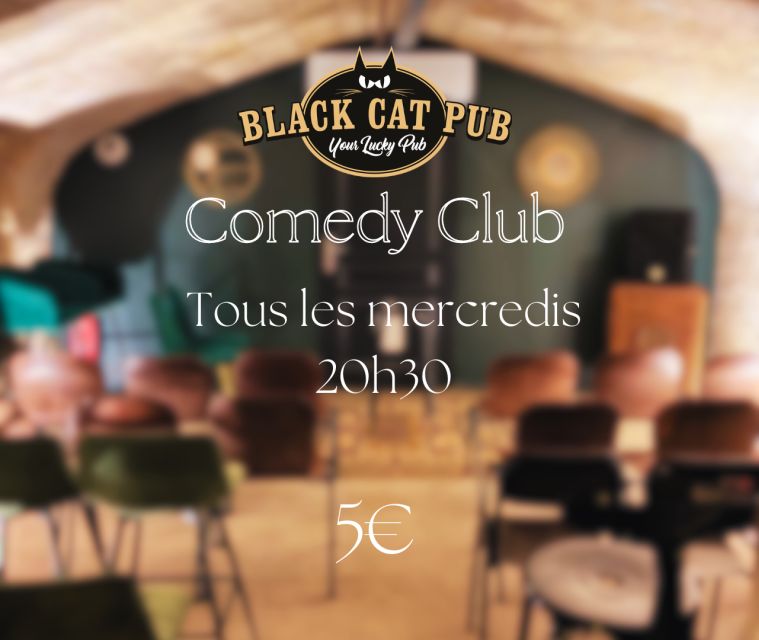 The Black Cat Comedy Club - Show Schedule and Timings