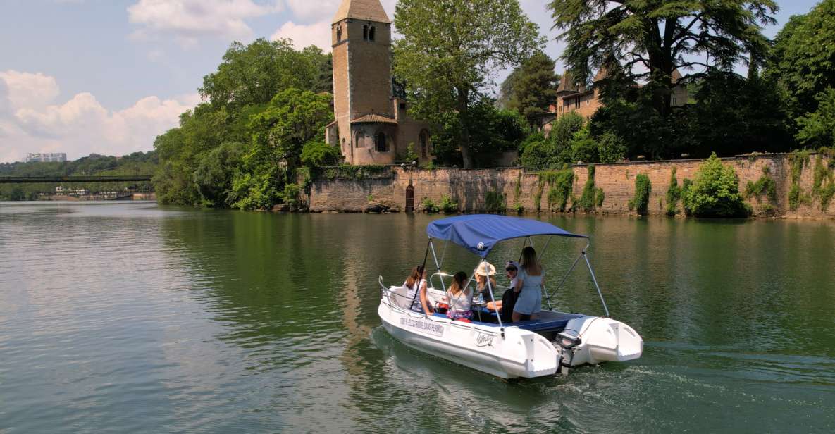 Lyon: From Confluence to Barbe Island in Electric Boat - Customer Feedback