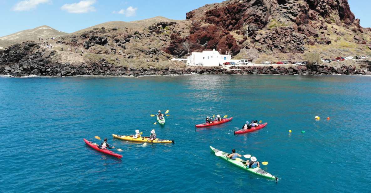 Santorini: South Sea Kayaking Tour With Sea Caves and Picnic - Important Information