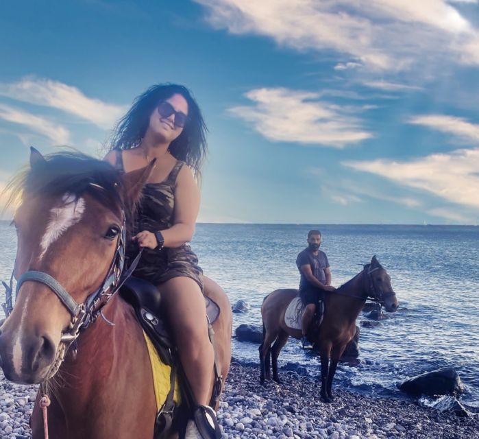 Akrotiri: Guided Horseback Riding Day Trip to a Beach - Meeting Point