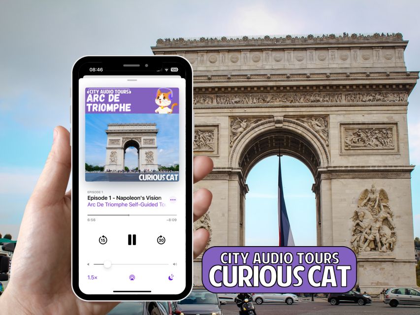 Arc De Triomphe, Paris: The Ultimate Self-Guided Audio Tour - Important Details to Remember