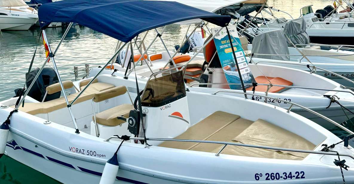 Benalmádena: Boat Rental Without License Costa Del Sol - Inclusions and Safety Measures