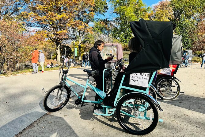 Central Park Private Pedicab Tour (60 Mins) - Key Landmarks Covered