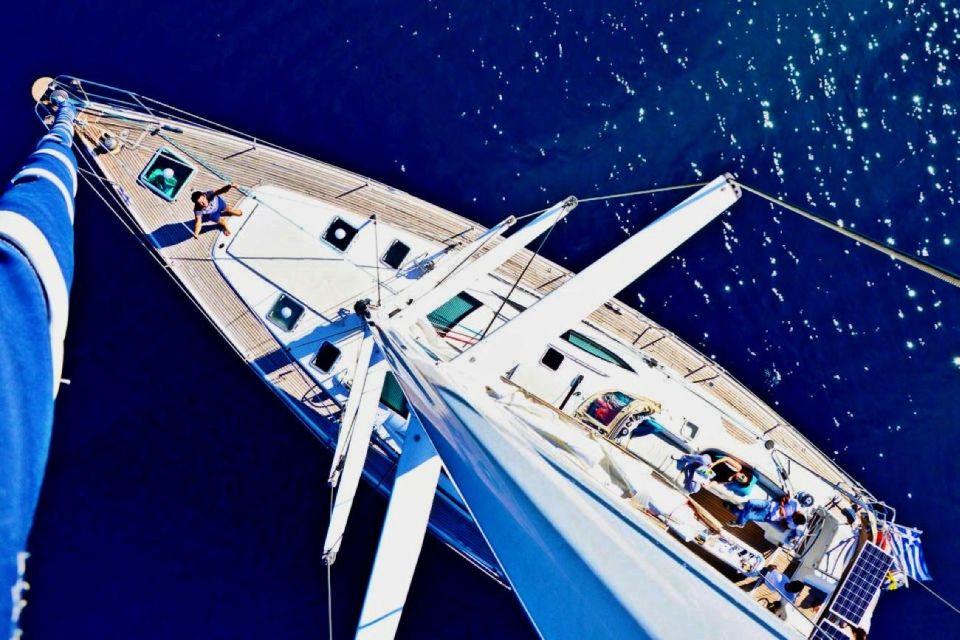 Heraklion: Luxury Sailing Trip to Dia Island-Up to 14 Guests - Inclusions