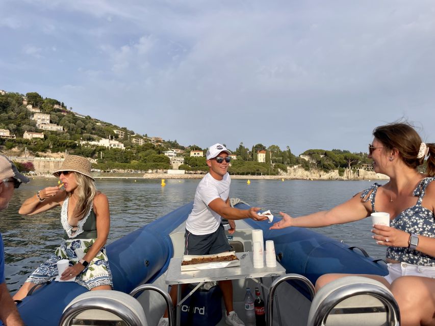 Nice: Sunset Boat Tour With Wine and Local Snacks - Common questions