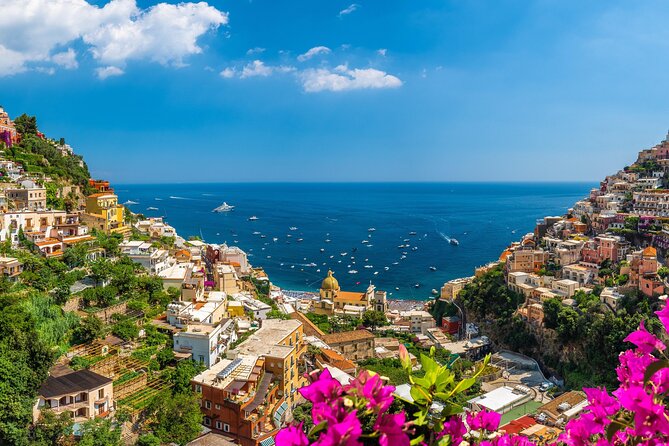 Small Group Pompeii Positano & Amalfi With Boat Ride From Rome - Scenic Routes and Lunch Experience