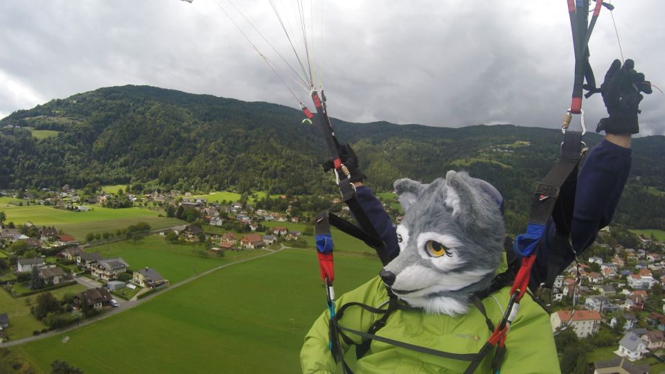 Villach/Ossiachersee: Paragliding 'Panorama' Tandem Flight - Live Tour Guides