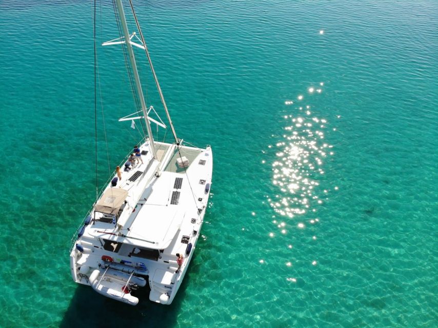 Paros: Private Catamaran Cruise With Meal, Drinks & SUP - Common questions