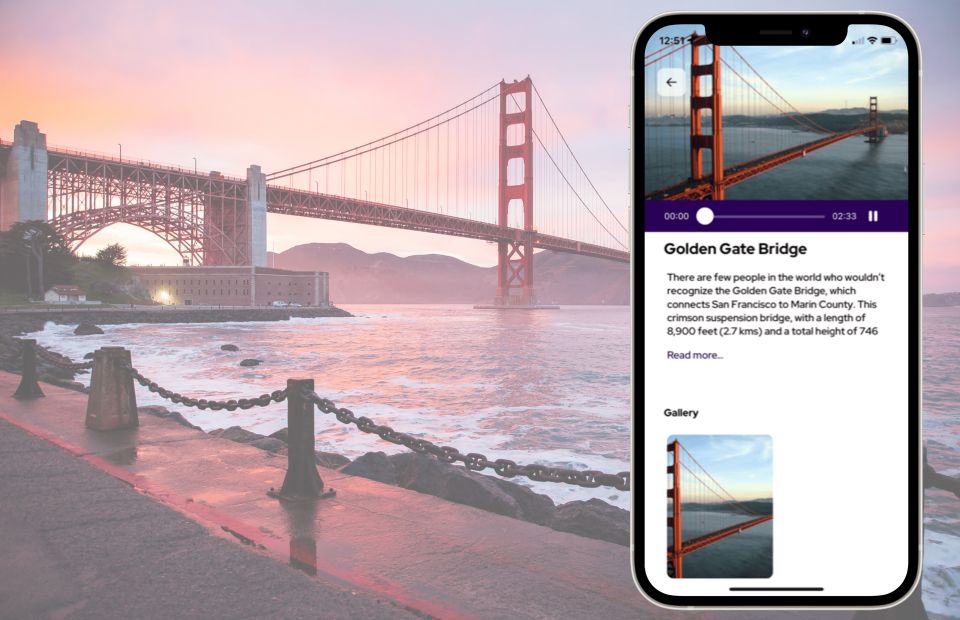 San Francisco: Highlights Self-Guided Audio Tour With App - Common questions