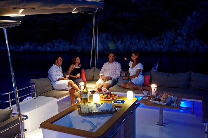 Santorini Luxury Catamaran Sunset Cruise With BBQ, Drink and Transfer - Directions