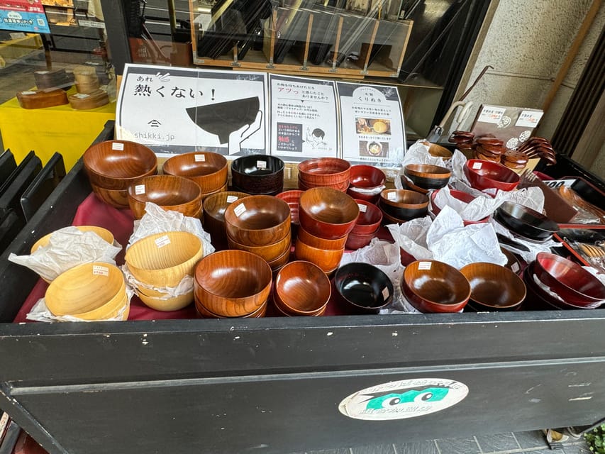 Tokyo : Asakusa Nearby Japanese Tableware Finding Tour - Inclusions