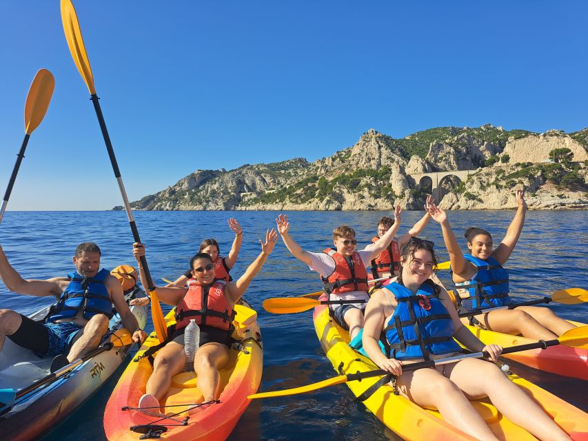 Marseille: Blue Coast Calanques Half-Day Kayak Tour - What to Expect On-Site