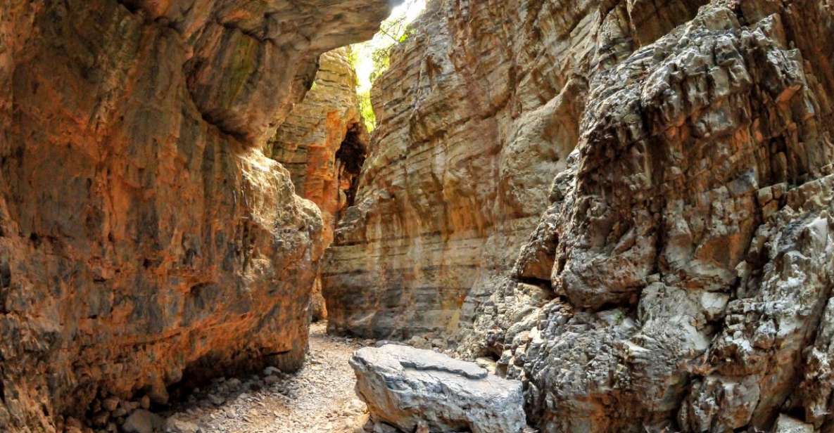 Agia Galini/Matala: Imbros Gorge & Frangokastelo Day Tour - Tour Location