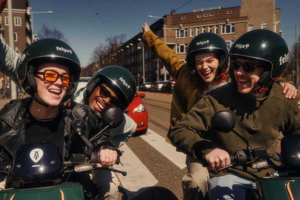 Amsterdam: Felyx E-Moped Day Pass - Key Points