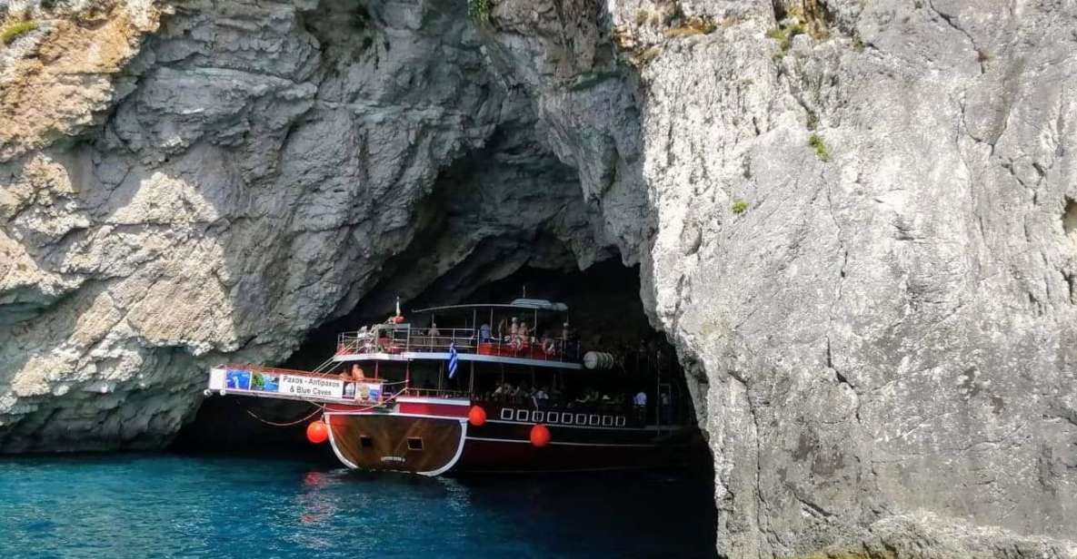 From Parga: Full-Day Cruise to Paxi Islands & the Blue Caves - Key Points