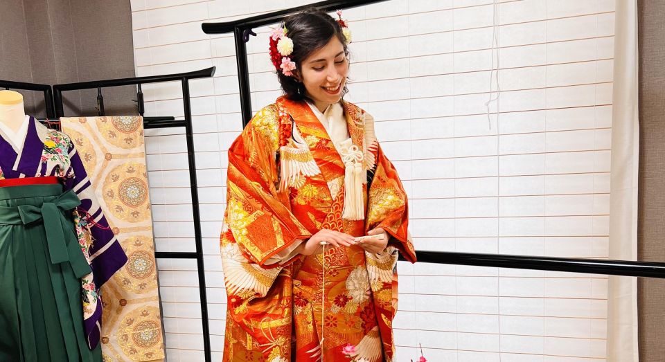 Kimono Experience and Japanese Home-Cooking Lesson Osaka - Key Points