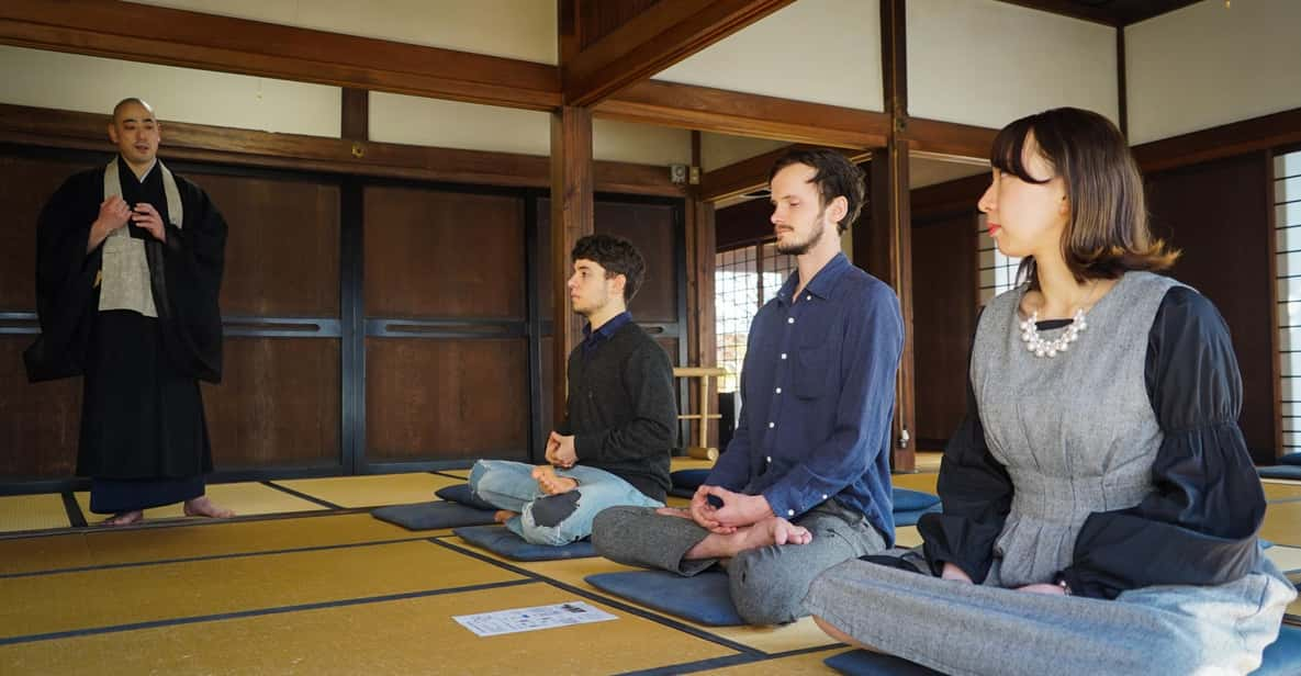 Kyoto Zen Meditation & Garden Tour at a Zen Temple W/ Lunch - Key Points