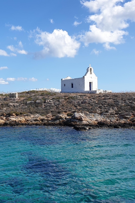 Panteronisia and Antiparos on a Pirate Boat From Paros - Key Points