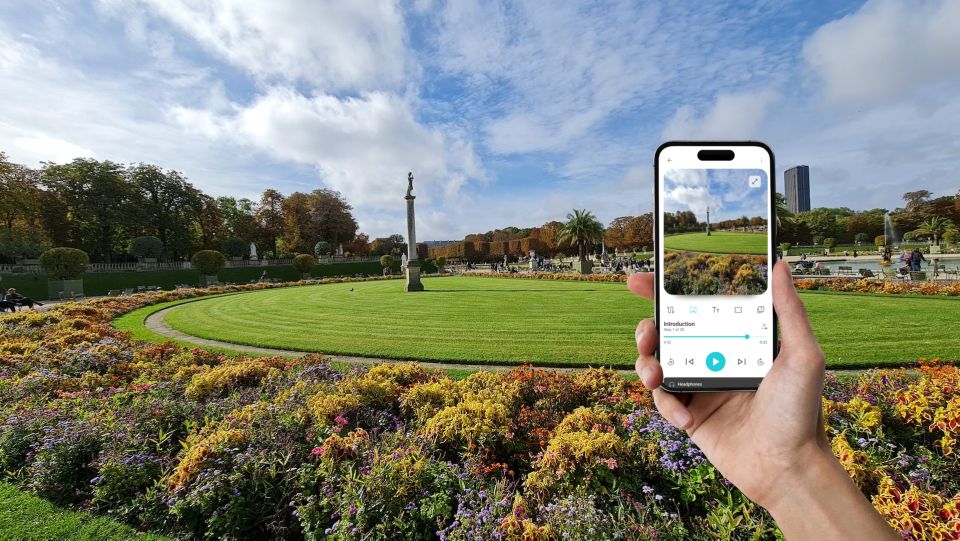 Paris: Luxembourg Gardens Audio Tour on Your Phone (ENG) - Key Points