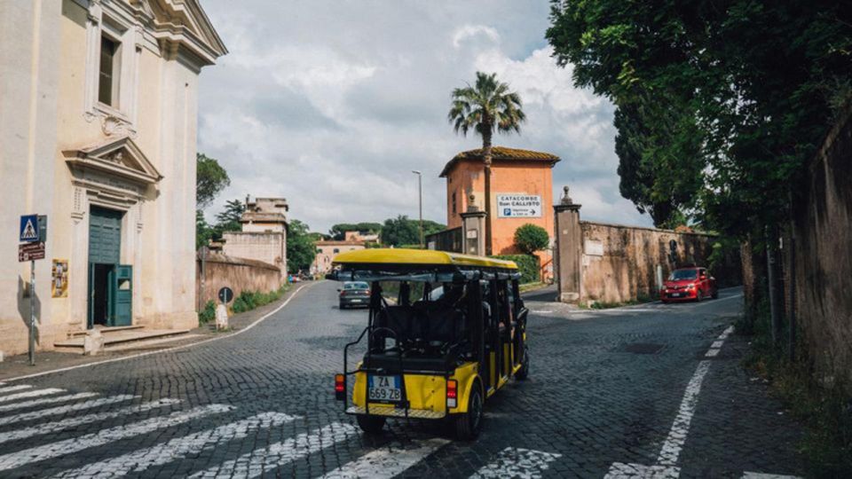 Rome Private Golfcart Tour - Key Points