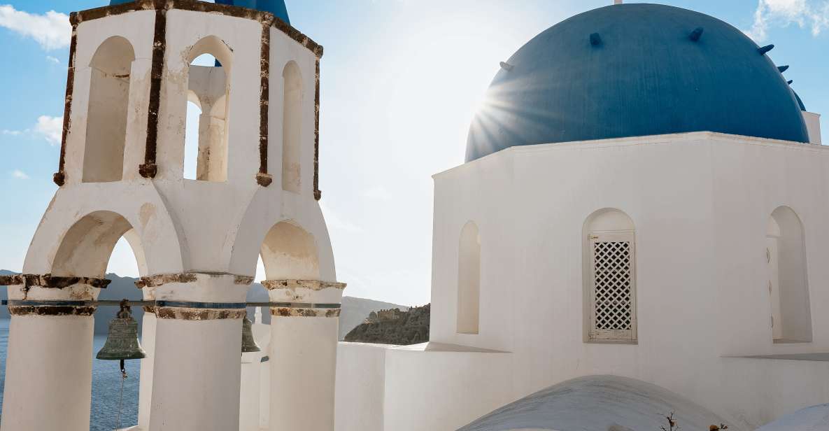 Santorini: Blue Domes and Caldera Cliffside Tour - Stops