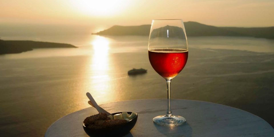 Santorini: Private Wine Tour With Dinner or Lunch - Key Points