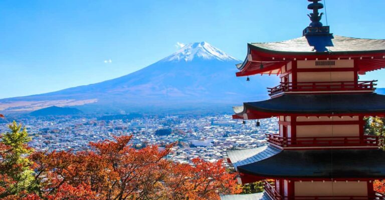 Tokyo: Mount Fuji and Lake Kawaguchi Scenic 1-Day Bus Tour