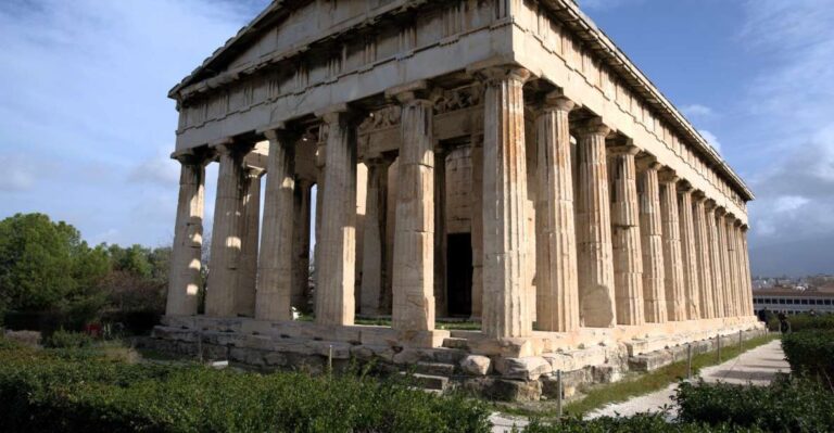 Ancient Agora: Audiovisual Self-Guided Tour With 3D Models