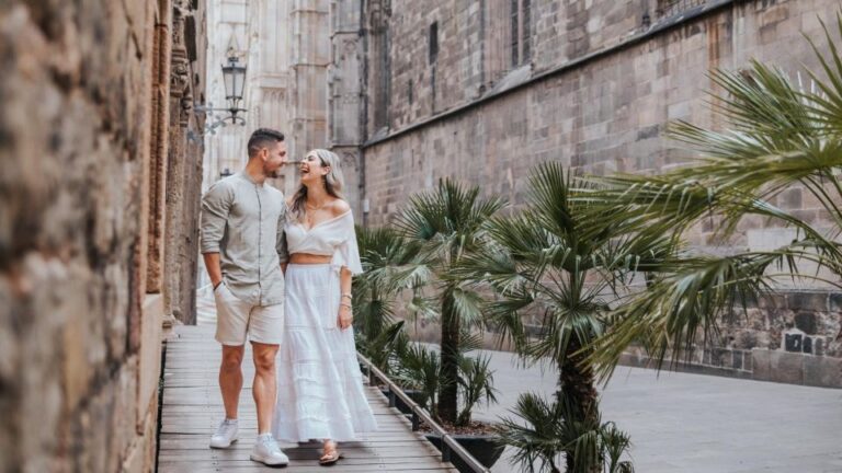 Capture Your Love Story in Barcelona, Old City Edition