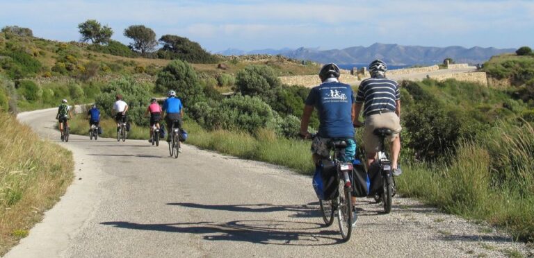 Corfu: Easy Bicycle Tour in the Countryside With Swim Stop