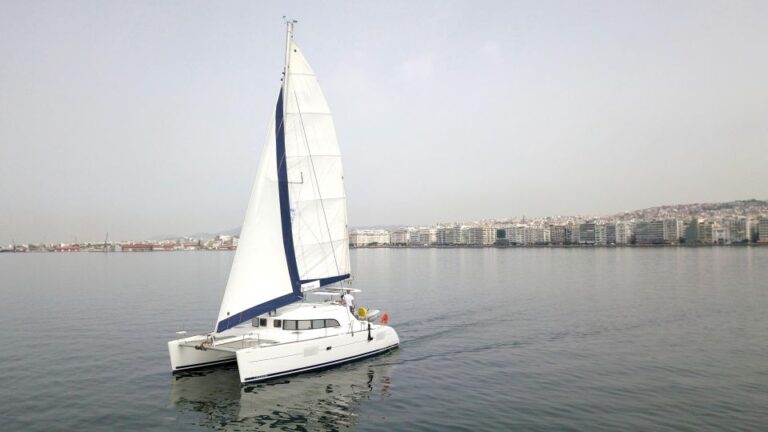 Corfu: Half Day Private Cruise on Lagoon Catamaran