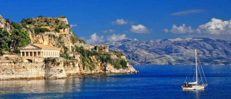 From Kavos: Day Trip to the City of Corfu