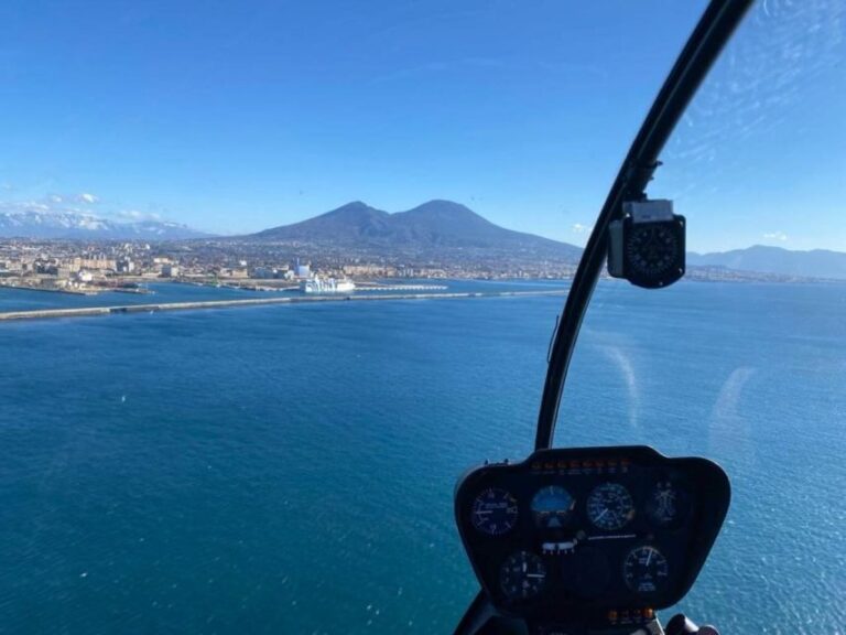 Helicopter Tour of Naples and Pompeii